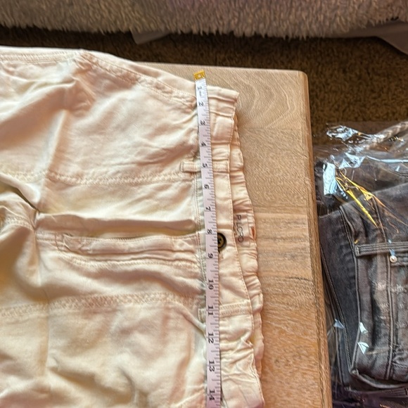 Anthropologie Pilcro Linen Cargo Slim Pants Size Small - Picture 9 of 9